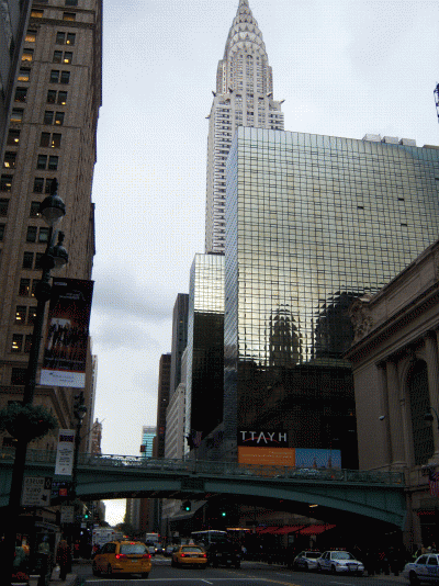 42 ste Street met de Cristal Palace