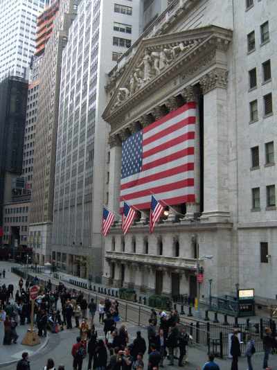 Wall Street financial centre