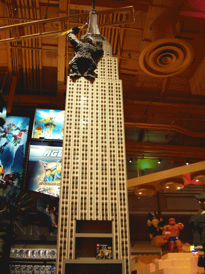 Toys en Rus (Empire State Building van Lego)
