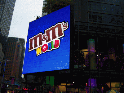 M & M's shop