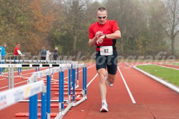 André Blok klaar voor de Midzomernacht Run.